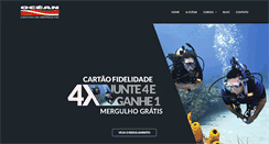 Desktop Screenshot of ocean.com.br