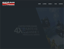 Tablet Screenshot of ocean.com.br