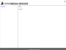 Tablet Screenshot of media.ocean.edu